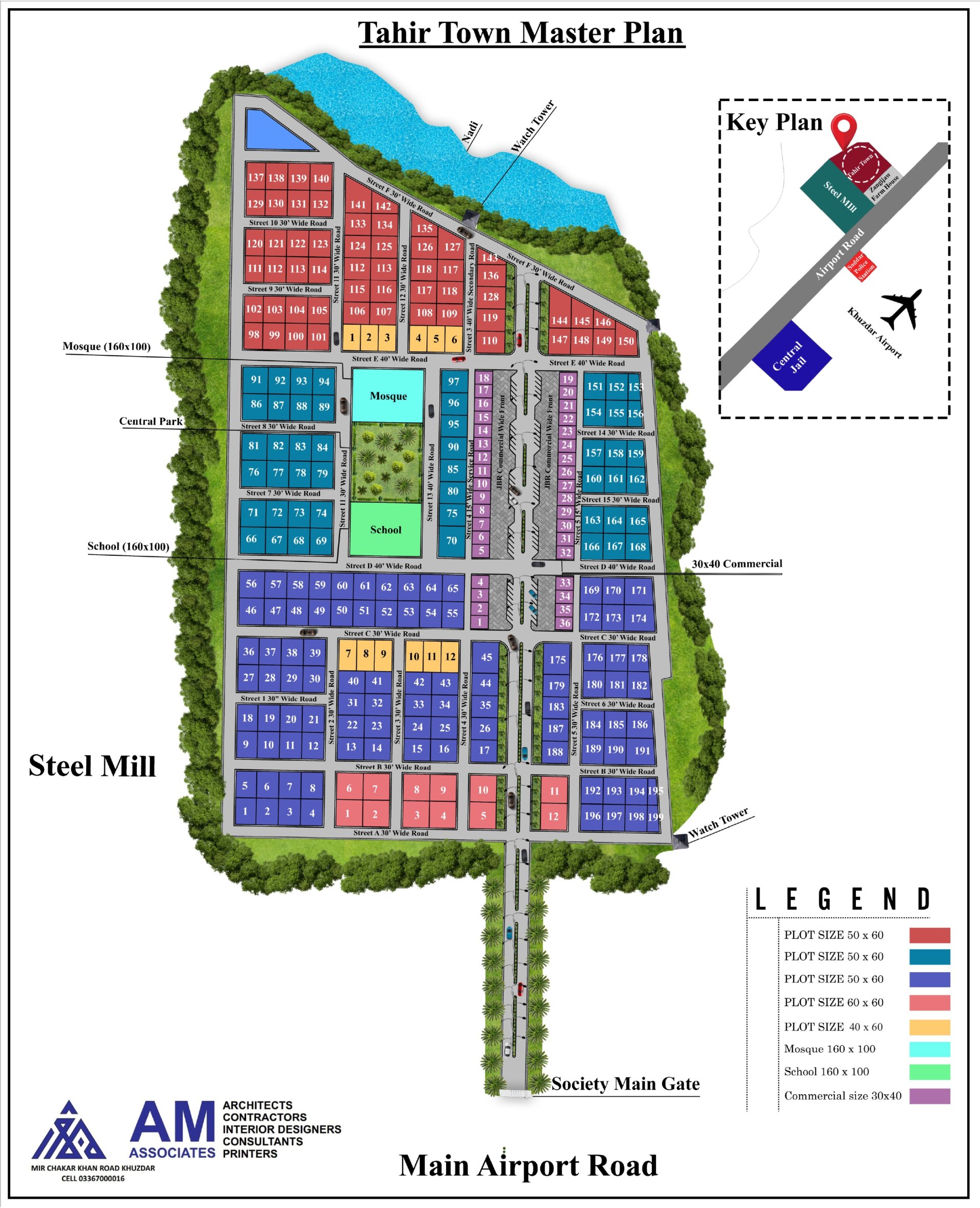 Tahir Town Khuzdar Master Plan